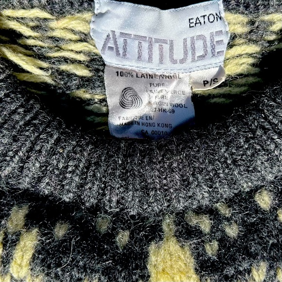 Gorgeous Vintage Wool Sweater - Picture 2 of 6